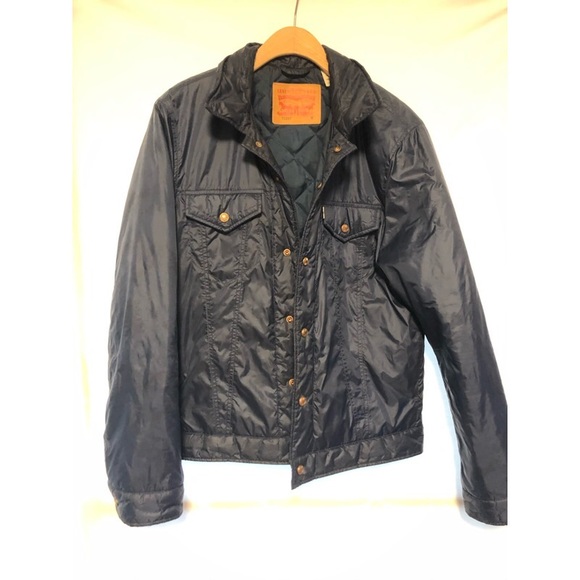 Levi's Other - Rare Levi’s Convertible Puffer Trucker Jacket